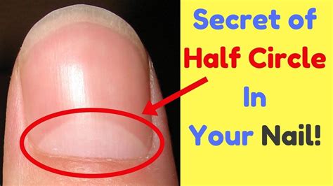 If You Have This Half Moon Shape On Your Nails This Is What It Means