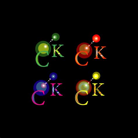 Creative Ck Multi Colour Logock Logo Monogram For 7163059 Vector Art