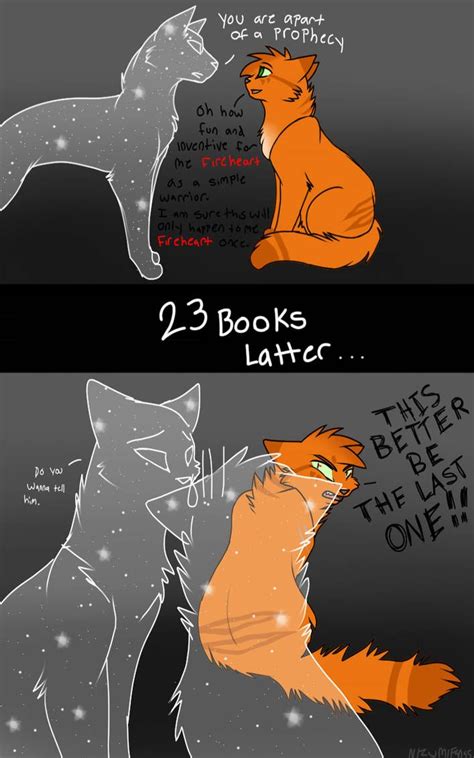 It Never Ends By Nizumifangs Warrior Cats Funny Warrior Cats
