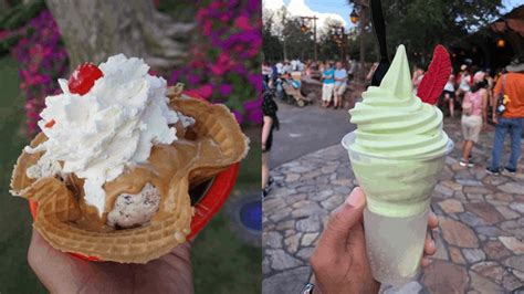 22 Best Ice Cream Treats In Walt Disney World Ice Cream Treats Best Ice Cream Tasty Ice Cream