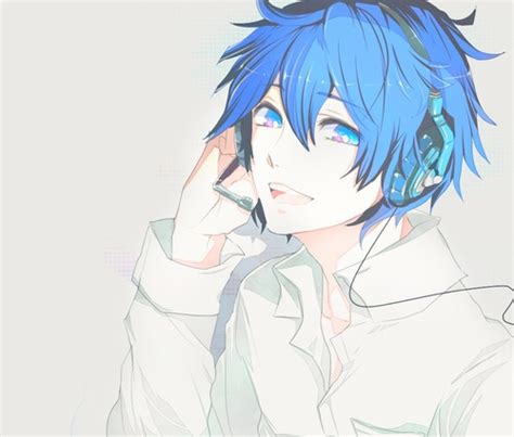 Image Anime Boy Beautiful Blue Hair Cute 3532164 Shape Shifter Society Wikia