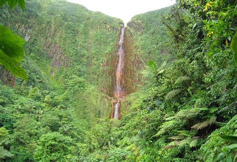1st And 2nd Carbet Waterfalls Capesterre Belle Eau Guadeloupe Tourism