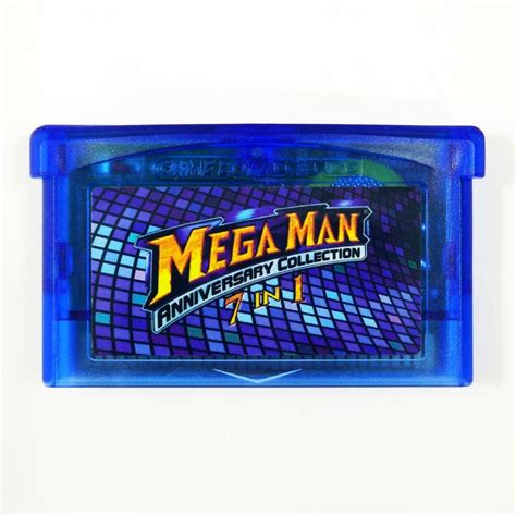 Mega Man Anniversary Collection Gba Cartridge Nintendo Game Boy Advance