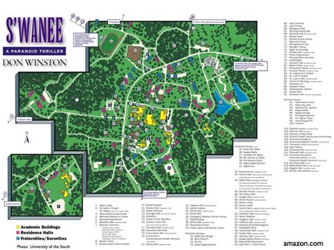 Sewanee Campus Map