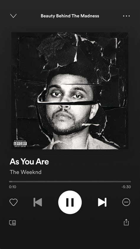 As You Are The Weeknd Youtube Videos Music Songs Music Lyrics Songs Music Video Song
