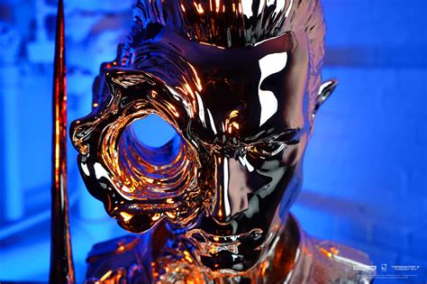 Terminator 2 T 1000 Liquid Art Mask Exclusive Edition Purearts
