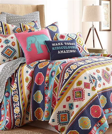 Swazi Bright Quilt Set Zulily Home Bedroom Home Quilt Sets