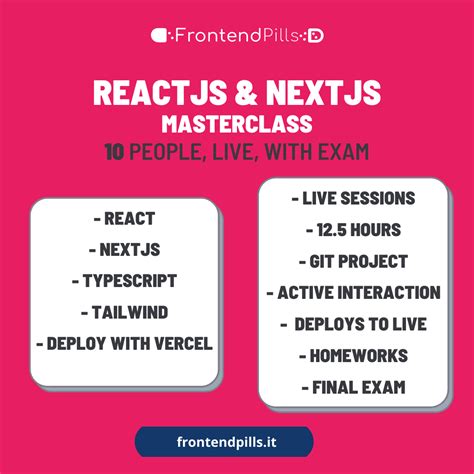 Masterclass Of ReactJS Typescript NextJS And Tailwind Hot Sex Picture