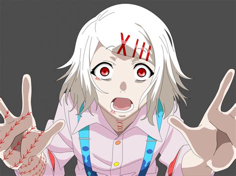 Desktop Wallpaper Red Eyes Juuzou Suzuya Tokyo Ghoul Anime Girl Hd