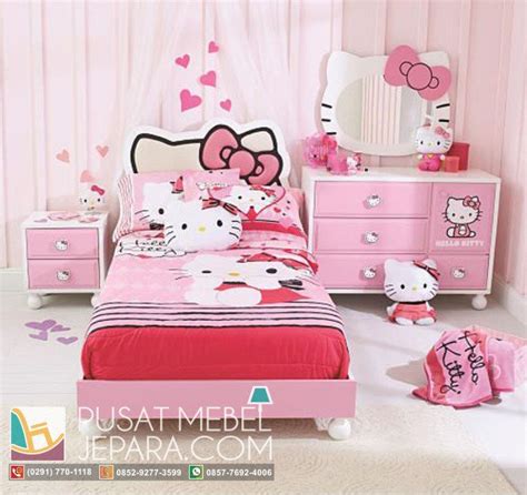 Mereka dirancang sedemikian rupa sehingga setiap tempat tidur. Bilik Tidur Hello Kitty Kanak Kanak | Desainrumahid.com