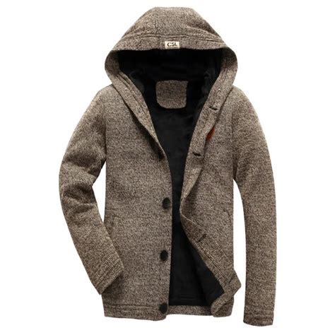 Hooded Cardigan Sweaters For Men Sizes Classic Cardigan Sweaters
