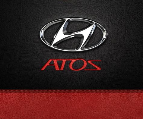 Atos Hyundai Logo Fond Décran Télécharger Sur Votre Mobile Depuis