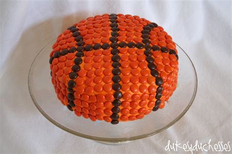 Basketball Cake Idea Super Easy And Simple Reeses Pieces Decoration