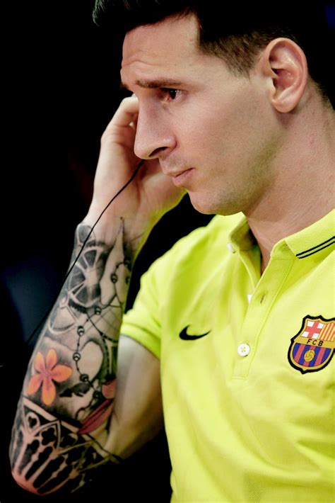 Lionel Messi Shin Tattoo Imagesee