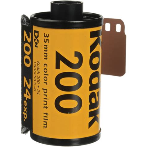 Kodak Gold 200 Color 35mm Film 24 Exposures Rich Color