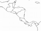 Printable Blank Map Of Central America - Printable Maps