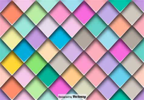 Vector Abstract Colorful Tiles Seamless Pattern 128354 Vector Art At