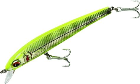 Bomber Long Shot Fishing Lure Saltwater Min W Chartreuse Herring 5 In 3