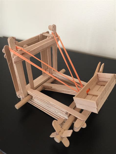 Even If It Is Not The Best Siege Weapon Made A Popsicle Stick