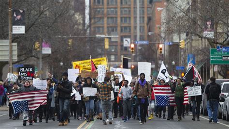 Hundreds In Rochester Protest Ferguson Decision