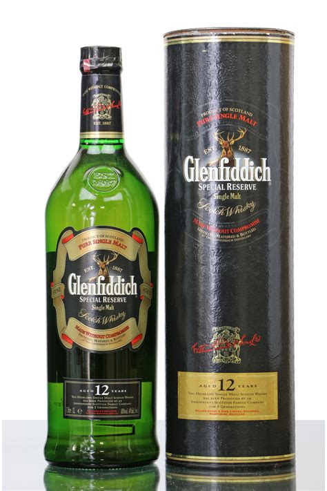 Glenfiddich 12 Years Old Special Reserve 1 Litre Just Whisky Auctions