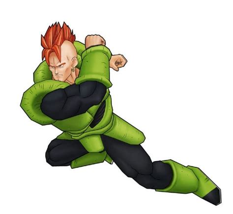 13 16 52% and 48 out of 100 for the gamecube version; Android 16 in Dragonball | Dragon ball, Dragon ball z