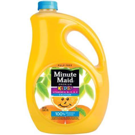 Minute Maid Kids Orange Juice 128 Fl Oz Kroger