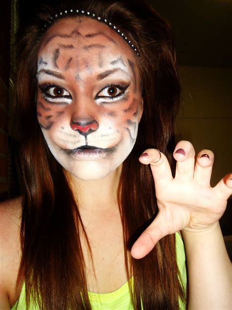 Tiger Makeup Tiger Makeup Animal Makeup Cat Makeup Halloween