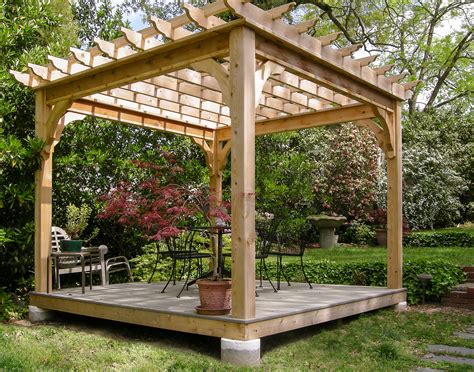 Customers Photo 10 X 10 Cedar Deluxe 4 Beam Pergola