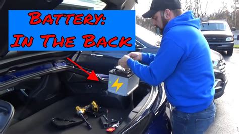 Corvette Battery Replacement Time Youtube