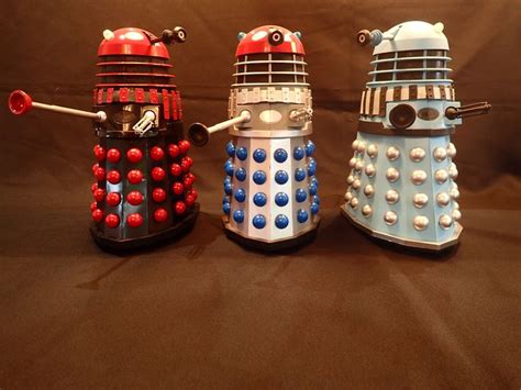 More Customised Product Enterprise Daleks From Left To Right The