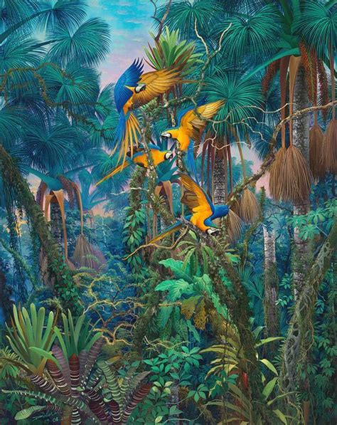 Rainforests Anderson Debernard Jungle Art Tropical Art Art Painting