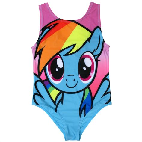 My Little Pony Girls 1 Piece Swimsuit Walmart Canada