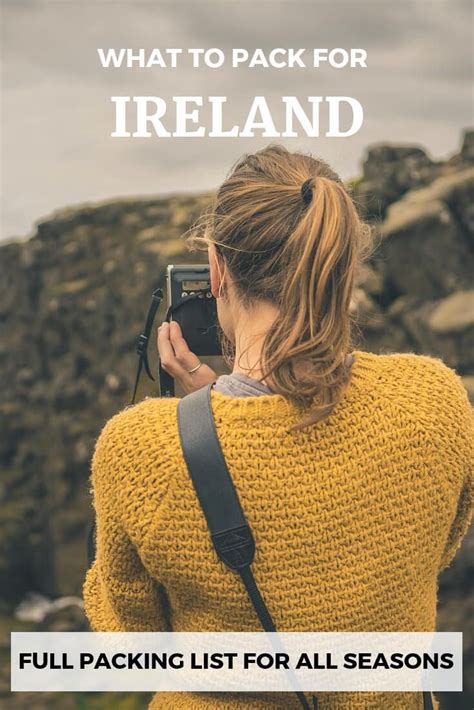 How To Pack For Ireland Full Packing List Style Guide Ireland