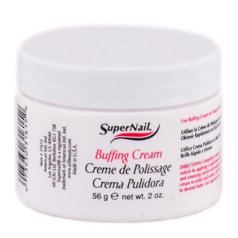 Nail Supplements Super Nail Buffing Cream Size 2 Oz