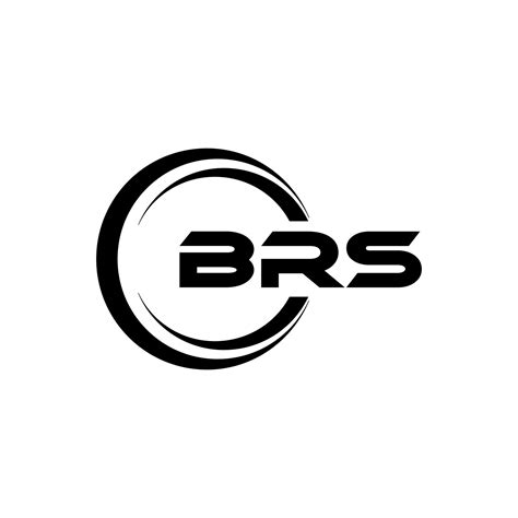 Brs Letter Logo Design In Illustration Vector Logo Calligraphy
