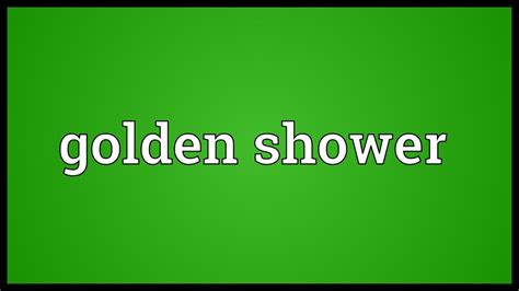 Golden Shower Frisch Von Der Quelle Telegraph