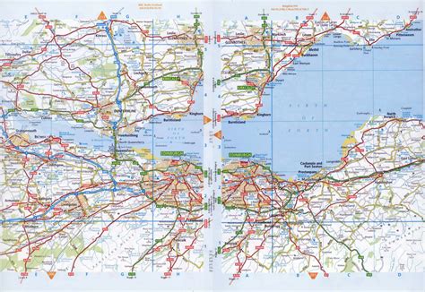 Maps Of Edinburgh Detailed Map Of Edinburgh In English Maps Of