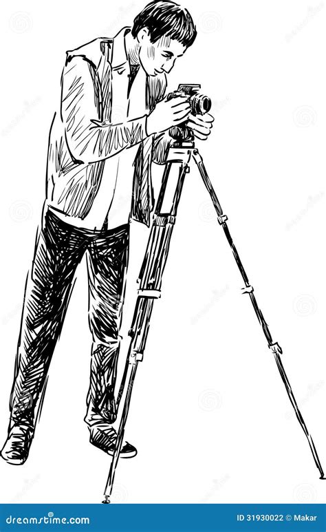 Photographer At Work Stock Photography Image 31930022