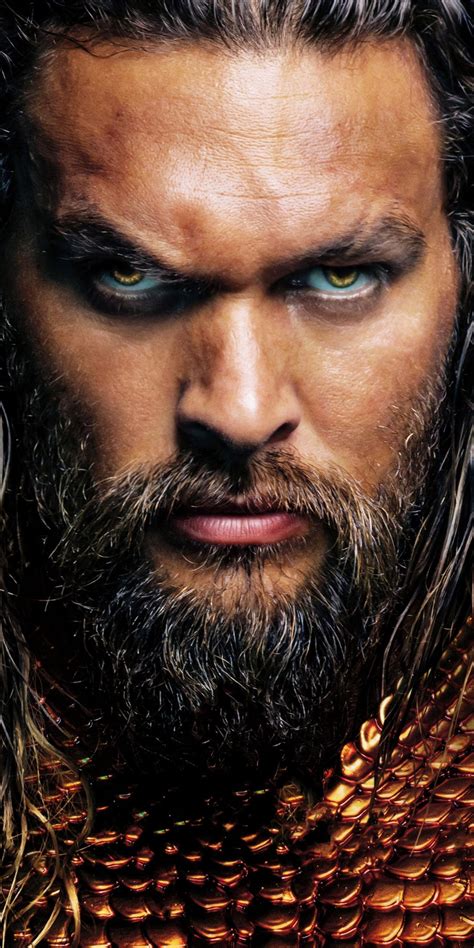 Aquaman 2018 Movie Jason Momoa Actor 1080x2160 Wallpaper Angry Game