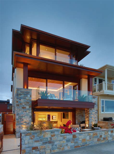 Modern Beachfront Home Exterior Small House Design Exterior
