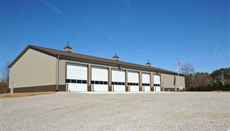 Institutional Facilities New Fire Station Matador Metal Buildings