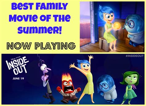 Our list of the best family and kids movies on netflix right now includes disney classics, 80s hits, and recent favorites like 'klaus'. Best Family Movie of the Summer ~ Inside Out Movie Review ...