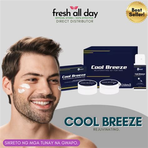 Cool Breeze Rejuvenating Set By Evidence Evidenc3 For Men Cool Breeze Rejuvenating Facial Set