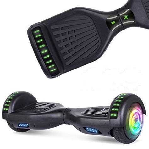 sisigad hoverboard 6 5 two wheel self balancing hoverboard with bluetooth speaker street