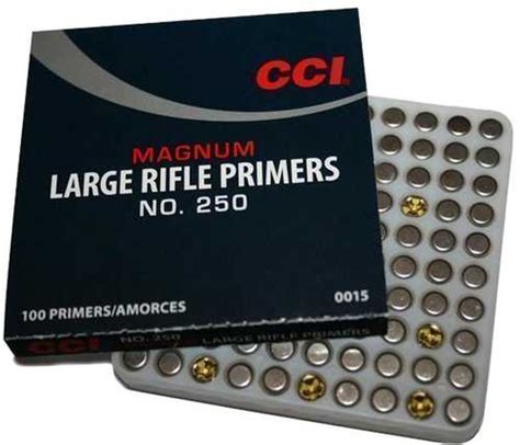 Cci 250 Primers Large Rifle Magnum Per 1000 5742177