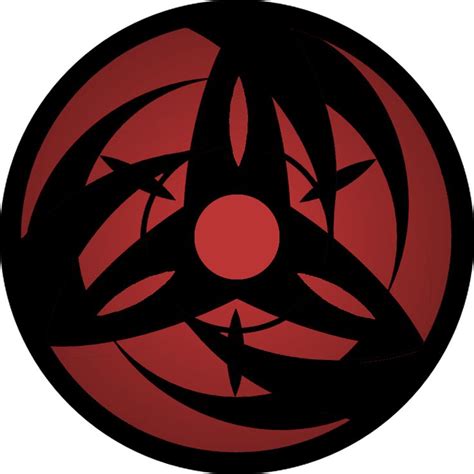 A Red And Black Circular Design With Stars