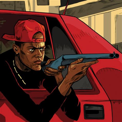 Gangster Cartoon Characters Hip Hop Carton