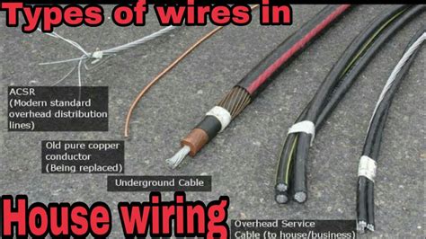 Another common type of wiring, which may be required when undergoing a full rewiring, is external wiring. House wiring || घर की वायरिंग के वायर || Types of wires in house wiring || Electrical faults ...