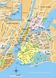 Mapa New York City - New York City New York mapa (New York - USA)